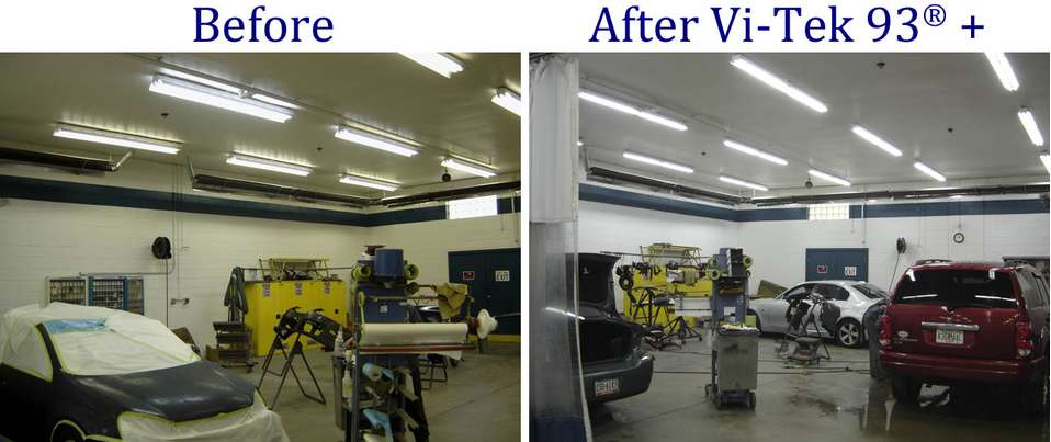 Auto shop outlet lights