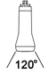 120 degree beam angle