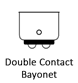 Double Contact Bayonet (BA15D) Base
