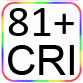 81+ CRI