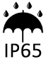 IP65 suitable For wet locations