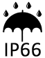IP66 suitable for wet locations