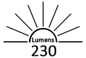 230 Lumens