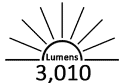 3010 Lumens