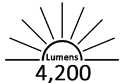 4200 Lumens