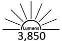 3850 Lumens