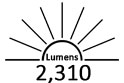 2310 Lumens