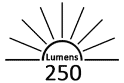 250 Lumens