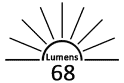 68 Lumens