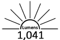 1,041 Lumens