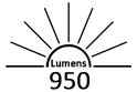950 Lumens