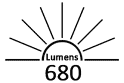 680 Lumens