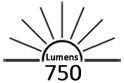 750 Lumens