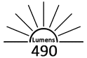 490 Lumens