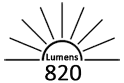 820 Lumens