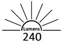 240 Lumens