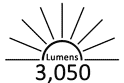 3050 Lumens