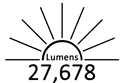 27,678 Lumens