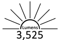 3525 Lumens