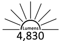 4830 Lumens