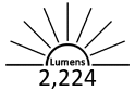 2,224 Lumens