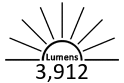 3,912 Lumens