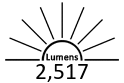 2,517 Lumens