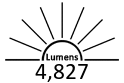 4,827 Lumens