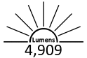 4,909 Lumens