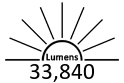 33,840 Lumens