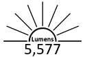 5,577 Lumens