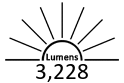 3,228 Lumens