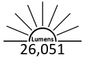 26,051 Lumens