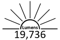19,736 Lumens