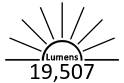 19,507 Lumens
