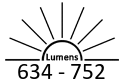 634 - 752 Lumens