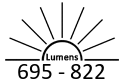 695 - 822 Lumens