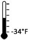 -34F minimum starting temperature