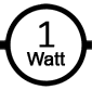Uses 1 watt