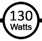Uses 130 watts