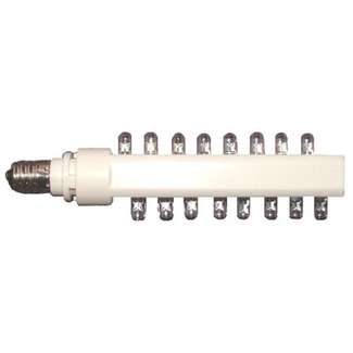 1 Watt - 120V - 2 Pack White LED Candelabra Base Watt-Man LED Lighting