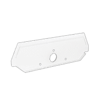 White Bracket For Joining LED Wrap GUS Fixtures RAB Lighting