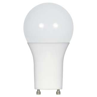 9.8 Watt - 800 Lumens 4000K - A19 LED - GU24 80 CRI - Dimmable Satco Lighting