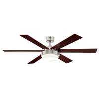 Alloy II 52-Inch Indoor Ceiling Fan with LED Light Kit