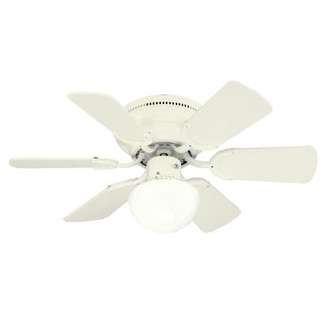 Petite 30 Inch Indoor Ceiling Fan With Light Kit
