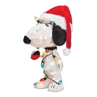 Snoopy Christmas Lawn Decoration Snoopy Yard Decoration