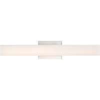 24" - LED - 3000K 26 Watt - 1,820 Lumens Brushed Nickel Finish White Acrylic Lens Nuvo Lighting