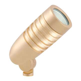 5 Watt - 208 Lumens 4000K - LED - 100-240V Brass - 4H x 4V Landscape Floodlight RAB Lighting