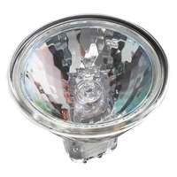 35 Watt MR16 - 24&amp;deg; Narrow Flood Halogen - Clear - 12V 5,000 Hour - GU5.3 Base Ushio