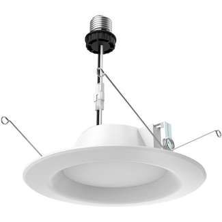 5"-6" - LED - 4000K 9.8 Watt - 650 Lumens Dimmable - 90&amp;deg; Beam Retrofit - Medium Base Satco Lighting